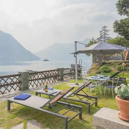 Bianca - Front Pool By Rent Sala Comacina